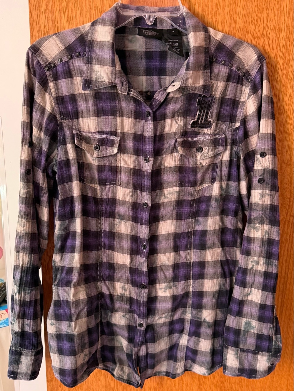 Harley-Davidson Plaid Shirt